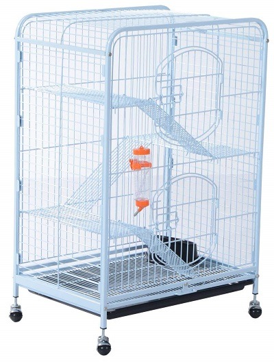 Pawhut 37’ 4 Level Indoor Animal Cage