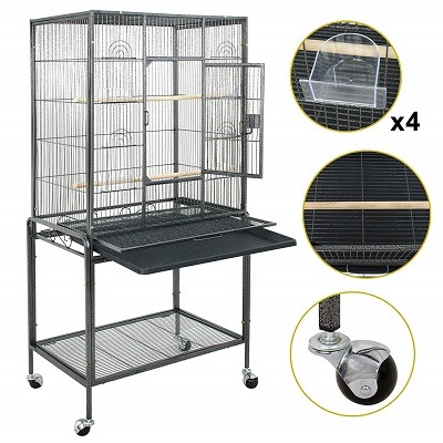 SUPER DEAL 53 Chinchilla and Bird Cage