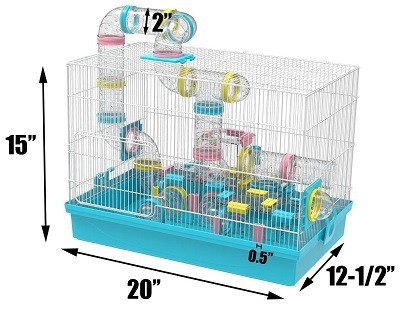 GNB Pet Gerbil Cage DIY Habitat review