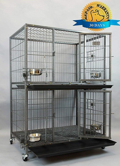 Homey Pet New Two Tier Heavy Guinea Pig House