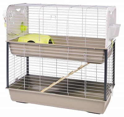 Lixit Animal Care Savic Caesar Guinea Pig 2-Tier Cage