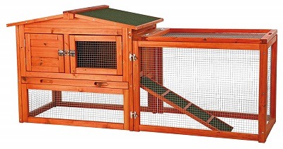 TRIXIE Pet Products Rabbit Hutch with Outdoor Run