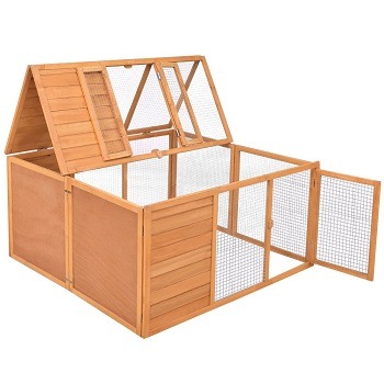 Tangkula Cheap Bunny Rabbit Hutch