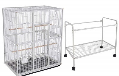 Mcage Large Wrought Iron 4 Levels Rat Cage with Removable Stand REVIEW