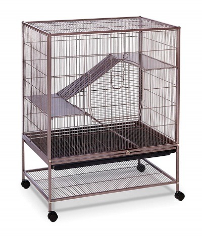 Prevue Hendryx Earthtone Dusted Rose Rat Cage
