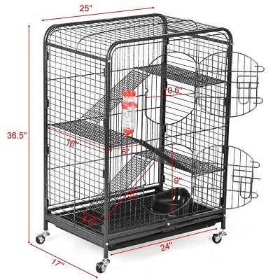Yaheetech 37” Metal Ferret Cage review