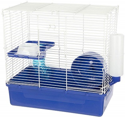 Ware Home Sweet Home Blue 2 Story Hamster Cage